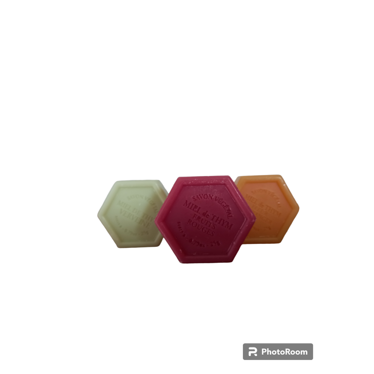 Lot de 3 savons au miel