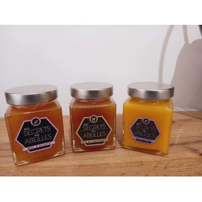 Lot de 3 Miels (acacia, châtaignier, estival) en 300g